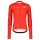 RC TEAM 10 Radtrikot langarm rot/weiß