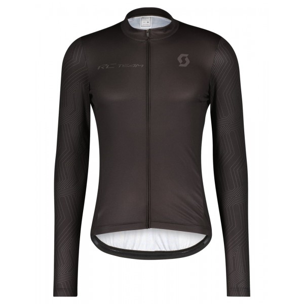 RC TEAM 10 Radtrikot langarm schwarz/dunkelgrau RC TEAM 10 Radtrikot langarm schwarz/dunkelgrau