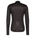 RC TEAM 10 Radtrikot langarm schwarz/dunkelgrau