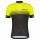 RC TEAM 20 Radtrikot kurzarm schwarz/gelb