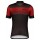 RC TEAM 20 Radtrikot kurzarm schwarz/weinrot