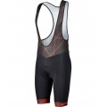 RC TEAM Trägerhose kurz schwarz/rot