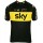 SKY Tour-Sieger Trikot PRO CYCLING Kurzarmtrikot mit kurzem Reißverschluss-Radsport-Profi-Team