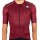 ESCAPE SUPERGIARA Radtrikot kurzarm weinrot