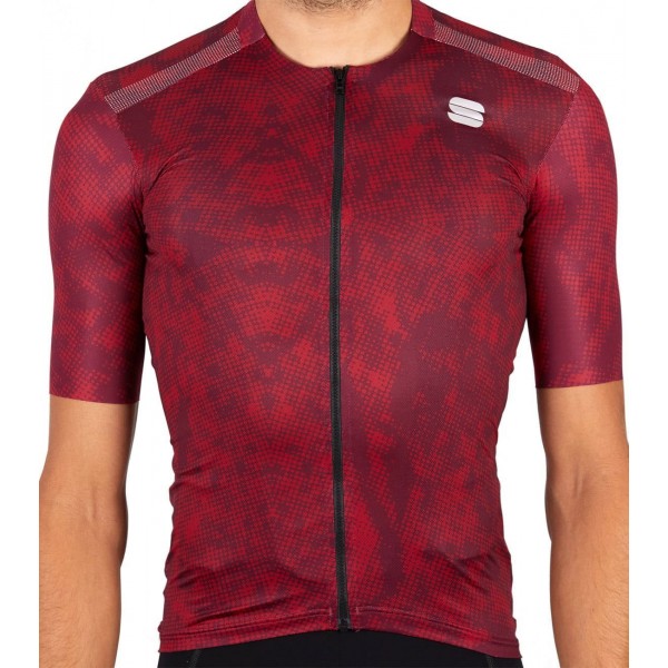 ESCAPE SUPERGIARA Radtrikot kurzarm weinrot ESCAPE SUPERGIARA Radtrikot kurzarm weinrot
