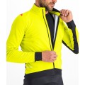 Fiandre Pro Medium Fahrrad Winterjacke gelb/schwarz Fiandre Pro Medium Fahrrad Winterjacke gelb/schwarz