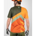 Singletrack Print Tee LTD Radtrikot kurzarm MTB/Freeride orange/olivgrün Singletrack Print Tee LTD Radtrikot kurzarm MTB/Freeride orange/olivgrün