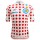 Tour de France 2023 gepunktetes Trikot (maillot pois, Bergtrikot) Radtrikot kurzarm