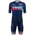 Trek Factory Racing XC 2023 Radtrikot kurzarm (langer Reißverschluss)-Radsport-Profi-Team