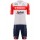 TREK-SEGAFREDO 2023 Set (Radtrikot+Trägerhose)-Radsport-Profi-Team