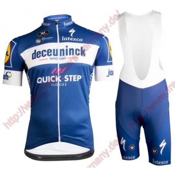 Profiteams DECEUNINCK-QUICK-STEP 2019 Radbekleidung Satz Trikot Kurzarm+Trägerhosen Se Radtrikot De