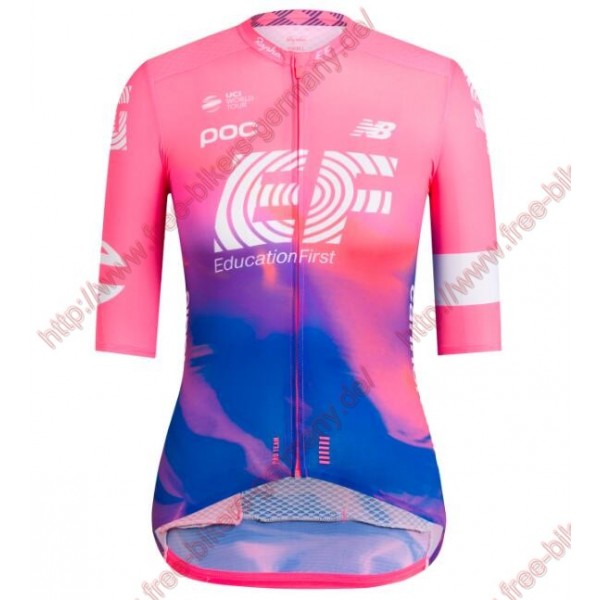Profiteams EF Education First PRO TEAM AERO 2019 Damen Trikot Kurzarm Outlet Radtrikot De
