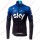 Profiteams TEAM SKY 2019 Thermal Radsport Trikot Langarm Radtrikot De