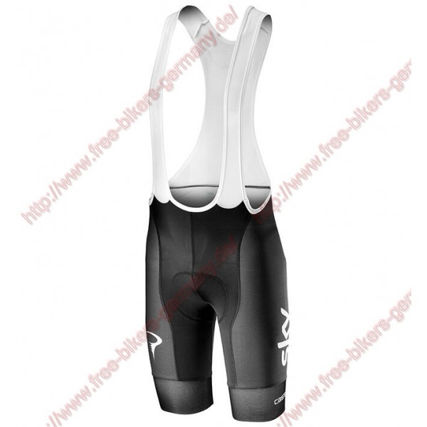 Profiteams TEAM SKY 2019 Trägerhosen Set Radtrikot De