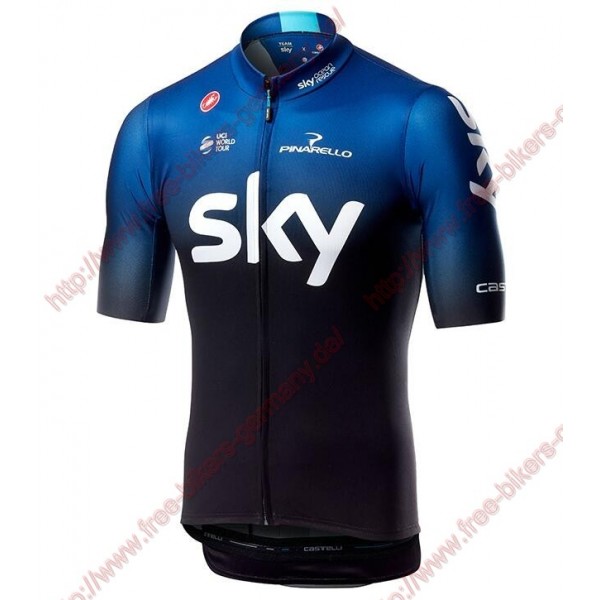 Profiteams TEAM SKY 2019 Trikot Kurzarm Outlet Radtrikot De