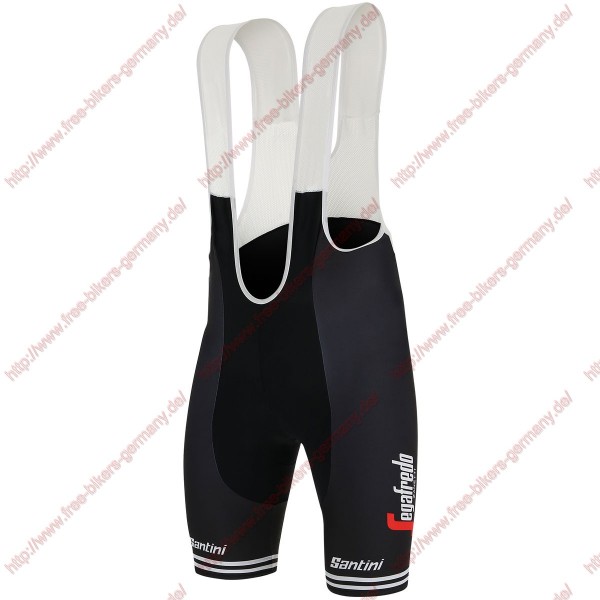 Profiteams Trek Segafredo 2019 Trägerhosen Set Radtrikot De