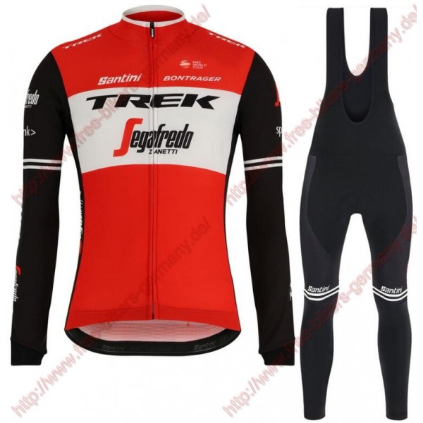 Profiteams Trek Segafredo 2019 rot Radsport Fahrradbekleidung Trikot Langarm+Lang Tr Radtrikot De