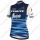 Profiteams Trek Segafredo 2019 Damen blau Trikot Kurzarm Outlet Radtrikot De