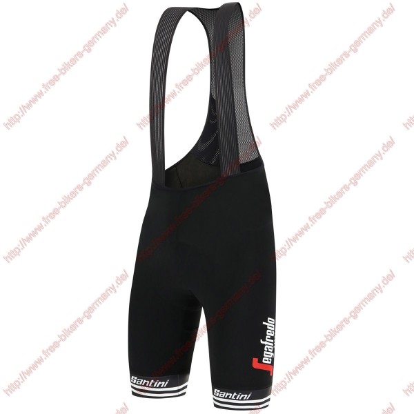 Profiteams Team Trek Segafredo 2019 black Trägerhosen Set Radtrikot De