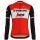 Profiteams Trek Segafredo 2019 rot Radsport Trikot Langarm Radtrikot De