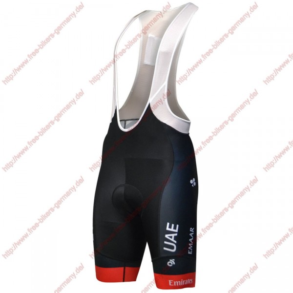 Profiteams UAE Team Emirates 2019 Trägerhosen Set Radtrikot De