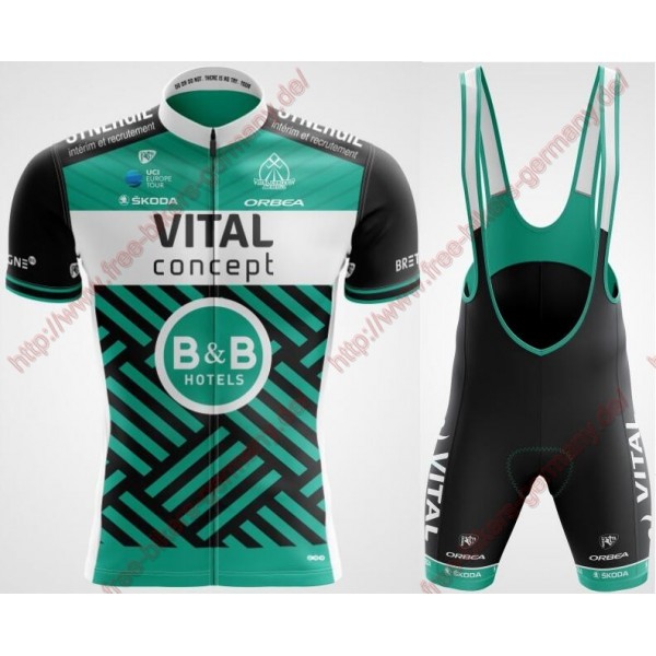 Profiteams Vital Concept Cycling 2019 Radbekleidung Satz Trikot Kurzarm+Trägerhosen Se Radtrikot De