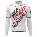 AG2R Citroen 2022 Radtrikot langarm-Radsport-Profi-Team Radtrikot De AG2R Citroen 2022 Radtrikot langarm-Radsport-Profi-Team Radtrikot De