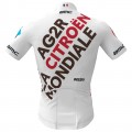 AG2R Citroen 2022 Radtrikot kurzarm(langer Reißverschluss)-Radsport-Profi-Team Radtrikot De AG2R Citroen 2022 Radtrikot kurzarm(langer Reißverschluss)-Radsport-Profi-Team Radtrikot De