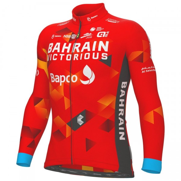 Bahrain Victorious-Jayco 2022 Radtrikot langarm-ALE Radsport-Profi-Team Radtrikot De