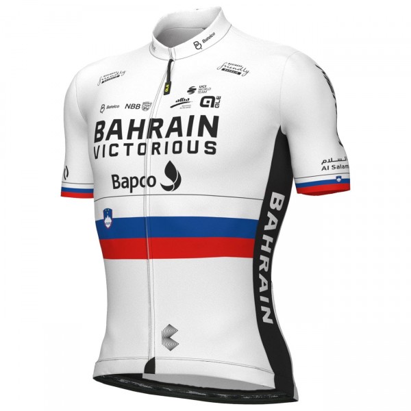 Bahrain Victorious slowenischer Meister 2022 Radtrikot kurzarm-ALE Radsport-Profi-Team Radtrikot De