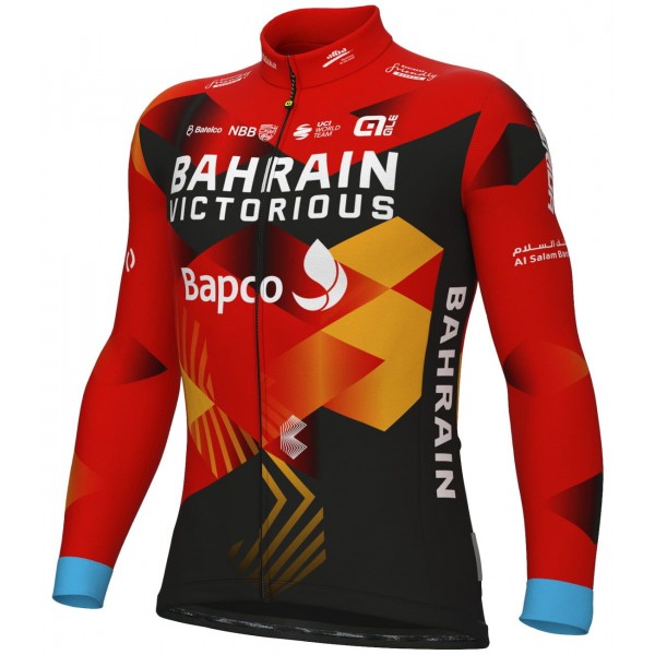 Bahrain Victorious 2023 Radtrikot langarm-ALE Radsport-Profi-Team Radtrikot De Bahrain Victorious 2023 Radtrikot langarm-ALE Radsport-Profi-Team Radtrikot De