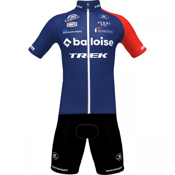Baloise Trek Lions 2023 Set(Radtrikot+Trägerhose)-Radsport-Profi-Team Radtrikot De Baloise Trek Lions 2023 Set(Radtrikot+Trägerhose)-Radsport-Profi-Team Radtrikot De