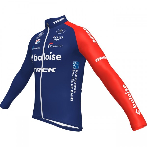 Baloise Trek Lions 2023 Radtrikot langarm-Radsport-Profi-Team Radtrikot De Baloise Trek Lions 2023 Radtrikot langarm-Radsport-Profi-Team Radtrikot De