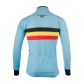 BELGIEN 2022 Radtrikot langarm-Radsport-National-Team Radtrikot De BELGIEN 2022 Radtrikot langarm-Radsport-National-Team Radtrikot De