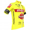 Bingoal Pauwels Sauces WB 2022 Radtrikot kurzarm-Radsport-Profi-Team Radtrikot De