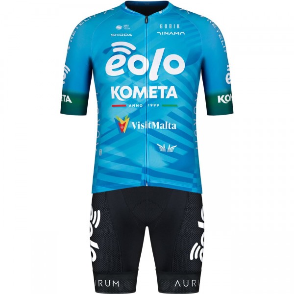 Eolo-Kometa Cycling Team 2023 Set(Radtrikot+Trägerhose)-Radsport-Profi-Team Radtrikot De Eolo-Kometa Cycling Team 2023 Set(Radtrikot+Trägerhose)-Radsport-Profi-Team Radtrikot De