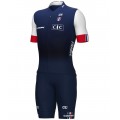 Frankreich 2023 Radtrikot kurzarm(langer Reißverschluss)-ALE Radsport-Profi-Team Radtrikot De Frankreich 2023 Radtrikot kurzarm(langer Reißverschluss)-ALE Radsport-Profi-Team Radtrikot De