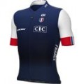 Frankreich 2023 Radtrikot kurzarm(langer Reißverschluss)-ALE Radsport-Profi-Team Radtrikot De Frankreich 2023 Radtrikot kurzarm(langer Reißverschluss)-ALE Radsport-Profi-Team Radtrikot De
