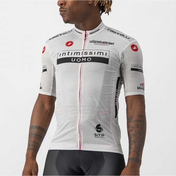 Giro d'Italia 2022 MAGLIA BIANCO(weiß) Radtrikot kurzarm Radtrikot De