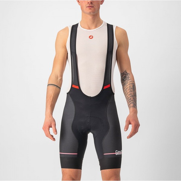 Giro d'Italia 2023 Trägerhose kurz schwarz Radtrikot De Giro d'Italia 2023 Trägerhose kurz schwarz Radtrikot De