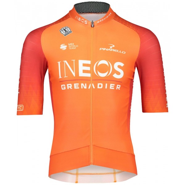 INEOS GRENADIERS 2022 training edition EPIC RACE Radtrikot kurzarm(langer RV)-Radsport-Profi-Team Radtrikot De