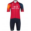 INEOS GRENADIERS 2023 ICON Radtrikot kurzarm(langer RV)-Radsport-Profi-Team Radtrikot De