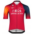 INEOS GRENADIERS 2023 ICON Radtrikot kurzarm(langer RV)-Radsport-Profi-Team Radtrikot De