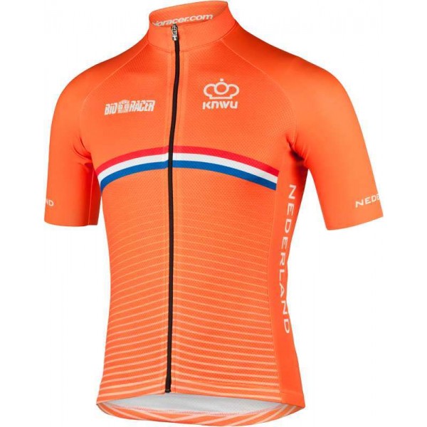 NIEDERLANDE 2022 Radtrikot kurzarm(langer RV)-Radsport-National-Team Radtrikot De NIEDERLANDE 2022 Radtrikot kurzarm(langer RV)-Radsport-National-Team Radtrikot De