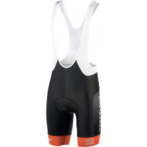 NIEDERLANDE 2022 Trägerhose kurz-Radsport-National-Team Radtrikot De NIEDERLANDE 2022 Trägerhose kurz-Radsport-National-Team Radtrikot De