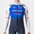 Quick Step-Alpha Vinyl 2022 Radtrikot langarm-Radsport-Profi-Team Radtrikot De Quick Step-Alpha Vinyl 2022 Radtrikot langarm-Radsport-Profi-Team Radtrikot De
