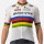 Quick Step-Alpha Vinyl Straßenrad Weltmeister Regenbogentrikot 2022 Competizione Radtrikot kurzarm-Radsport-Profi-Team Radtrikot De