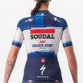 Soudal Quick-Step 2023 Competizione Radtrikot Damen kurzarm-Radsport-Profi-Team Radtrikot De Soudal Quick-Step 2023 Competizione Radtrikot Damen kurzarm-Radsport-Profi-Team Radtrikot De