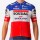 Soudal Quick-Step französischer Meister 2023 Competizione Radtrikot kurzarm-Radsport-Profi-Team Radtrikot De