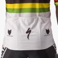 Soudal Quick-Step Straßenrad Weltmeister Regenbogentrikot 2023 Competizione Radtrikot kurzarm-Radsport-Profi-Team Radtrikot De Soudal Quick-Step Straßenrad Weltmeister Regenbogentrikot 2023 Competizione Radtrikot kurzarm-Radsport-Profi-Team Radtrikot De